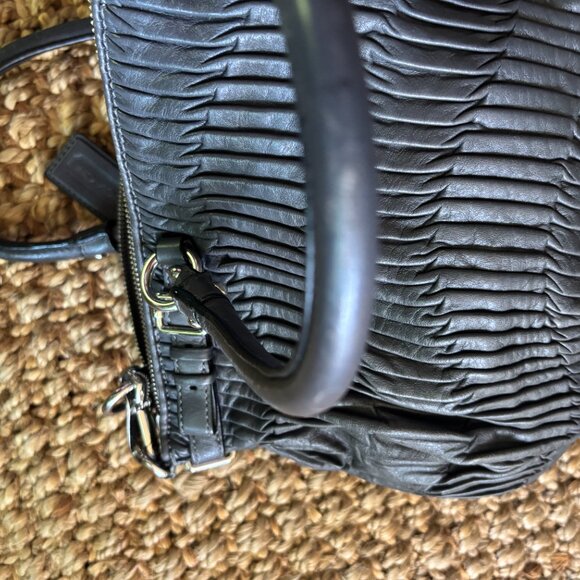 Coach Madison Gathered Leather Sophia Satchel - Picture 9 of 12